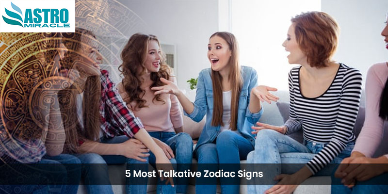 Explore the communication styles of the five most talkative zodiac signs. Delve into astrological insights that highlight their chatty and expressive nature, showcasing the signs known for their sociable and communicative tendencies. Understand how these